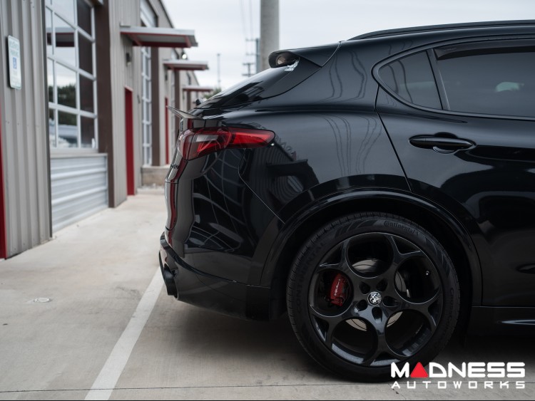 Alfa Romeo Stelvio Mid Spoiler - Carbon Fiber - , AML-LYJ008 Alfa Romeo Stelvio Mid Spoiler - Carbon Fiber - , AML-LYJ008